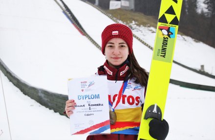 Zawodniczka WSS Wisła Nicole Konderla